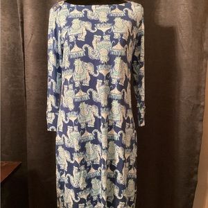 LILLY PULITZER “Elephant Joy Ride” Sophie Shift Dress